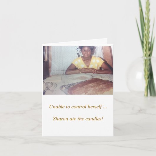 DE GRAPPIGE KAART VAN DE VERJAARDAG (Voorkant)