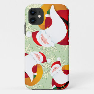 De grappige Kerstman, iPhonehoesje iPhone 11 Hoesje