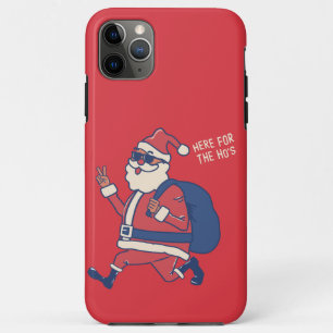 De grappige kerstman komt voor de kerst van de Ho. iPhone 11 Pro Max Hoesje
