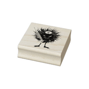 De grappige Kwade Verpleegster van het Insect met Rubberstempel
