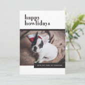 De grappige Leuke Minnaar van het Huisdier Feestdagenkaart (Staand voorkant)