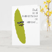 De grappige Papa Hipster van Vaderdag van de Kaart (Gele Bloem)