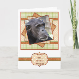 De grappige Rimpels van de Kaart van de Verjaardag