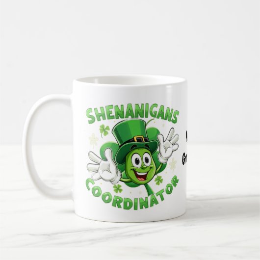  De Grappige Shenanigans Coördinator  Koffiemok (Links)