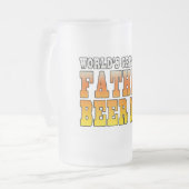 De grappige vaders werelden de grootste vader die matglas bierpul (Voorkant links)