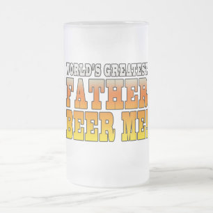 De grappige vaders werelden de grootste vader die matglas bierpul