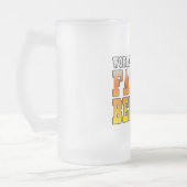 De grappige vaders werelden de grootste vader die matglas bierpul (Links)