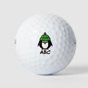 De grappige vastgestelde gift van de golfballen