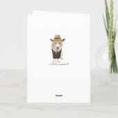 De grappige Verjaardag van de Hond/van het Kaart (Achterkant)