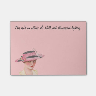 De grappige Vintage Humor van het Kantoor Post-it® Notes