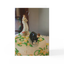 De grappige vissende bruid die van de