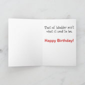 De grappige Wensen van de Verjaardag - kreeg te Kaart (Binnen)