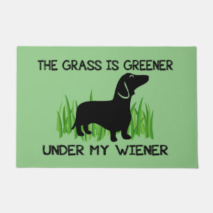 De gras is groener onder mijn Wener Magnet Doorm Deurmat