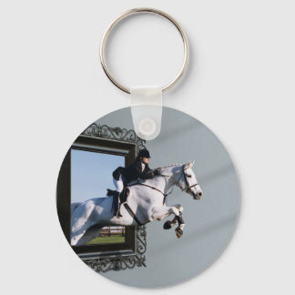 De gras is groener....... sleutelhanger