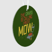 De gras roept ornament (voorkant)