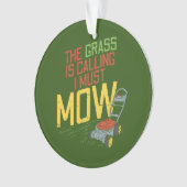 De gras roept ornament (voorkant)