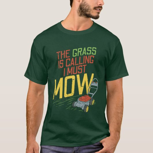 De gras roept t-shirt (Voorkant)