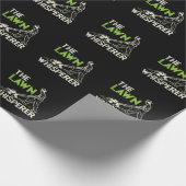 De graskeizer cadeaupapier (Hoek)