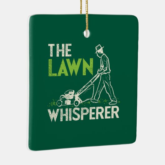 De graskeizer keramisch ornament (Rechts)