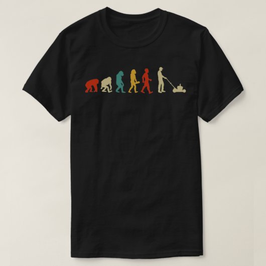De grasmaaier t-shirt (Design voorkant)