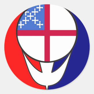 De grateful Episcopal Sticker