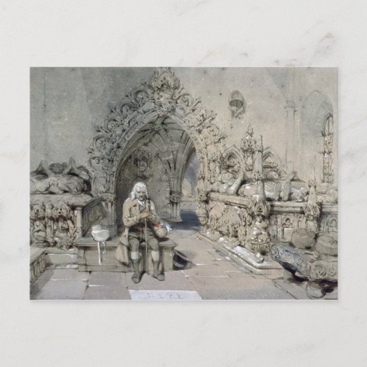 De grave van Little Nell Briefkaart (Voorkant)