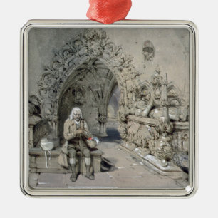 De grave van Little Nell Metalen Ornament