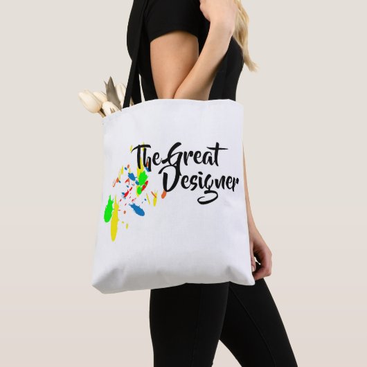 De Great Designer Shoulder Canvas tas (Dichtbij)