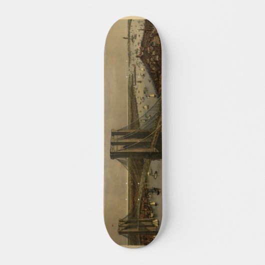 De Great East River Suspension Bridge Skateboard (Voorkant)
