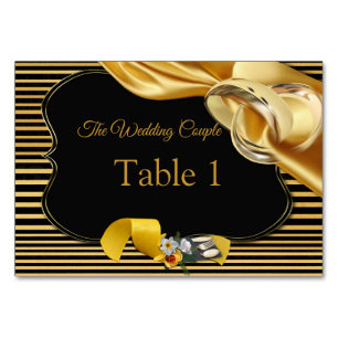 De Great Gatsby Table-kaarten Kaart