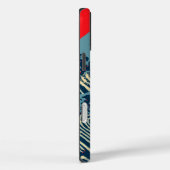 De Great Hokusai Wave in Hope Art Style Case-Mate iPhone Case (Achterkant / Rechts)