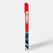 De Great Hokusai Wave in Hope Art Style Case-Mate iPhone Case (Achterkant / Links)