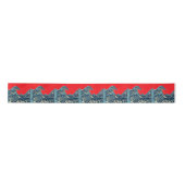 De Great Hokusai Wave Pop Decor Lint (Voorkant)