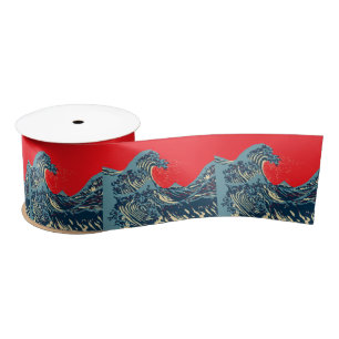 De Great Hokusai Wave Pop Decor Lint