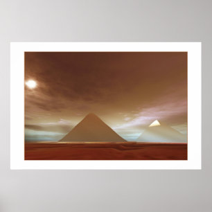 DE GREAT PYRAMIDS PRINT