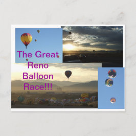 De Great Reno Balloon Race!! Briefkaart