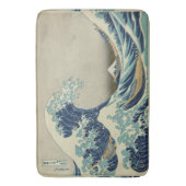 De Great Wave Mt Fuji Badmat (Voorkant Verticaal)