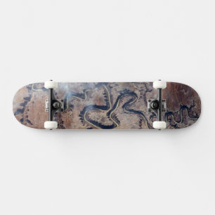 De Green River en de zijrivieren Canyons in Utah Skateboard