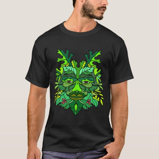 De Greenman (Donker) T-shirt (Voorkant)