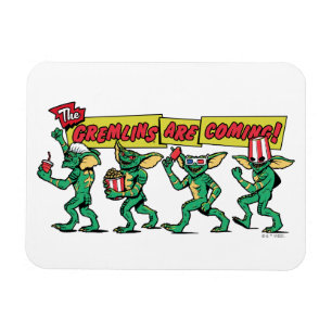 De Gremlins™ Komen Er Aan Magneet