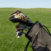 De Grens Collie Dog 001 - Odessa Leyendecker Golfheadcover (Insitu)