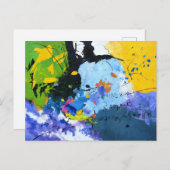 de grens oversteken briefkaart (Voorkant / Achterkant)