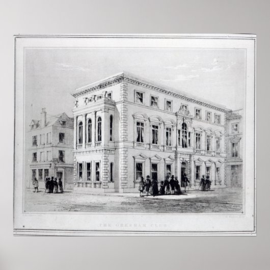 De Gresham Club Poster (Voorkant)