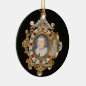 De Gresley Jewel, met miniatuurportretten van Sir Keramisch Ornament (Rechts)