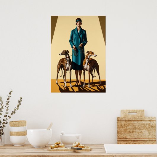 De Greyhound Tamer Poster (Keuken)