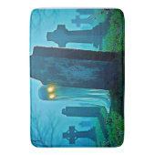 De griezelige glimp van Graveyard Ghost Badmat (Voorkant Verticaal)