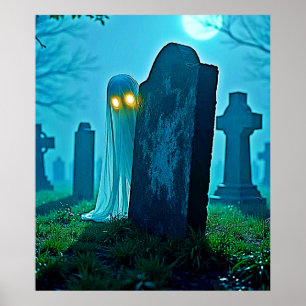 De griezelige glimp van Graveyard Ghost Poster