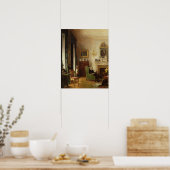 De grijze tekenruimte poster (Keuken)