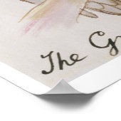 De grijze vogel uit 'zestien tekeningen van Comic  Poster (Hoek)