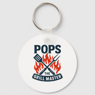 De Grill Meester Bbq Vaderdag Opa Grillen Sleutelhanger